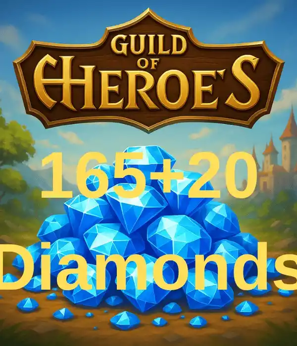 Guild of Heroes 165 + 20 Almaz
