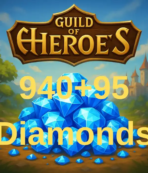 Guild Of Heroes 940 + 95 Almaz