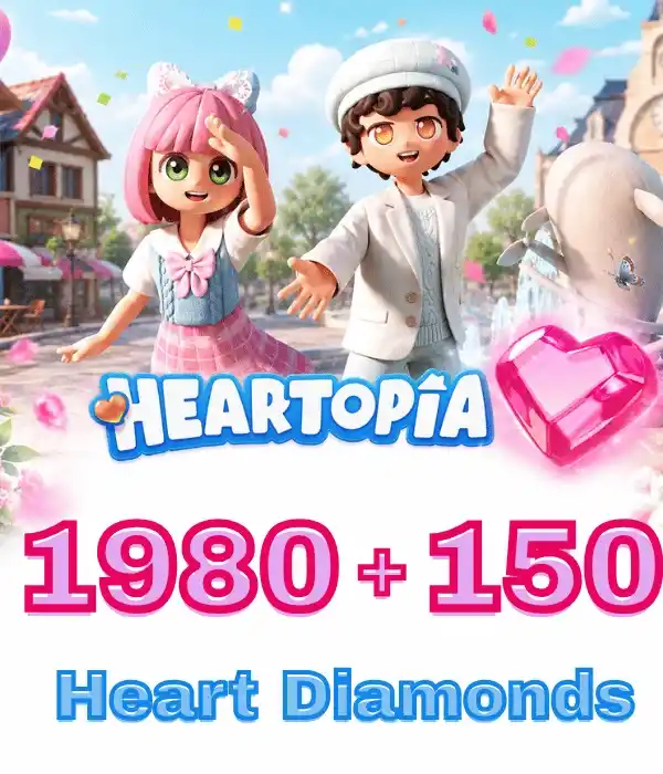 Heartopia 1980+150 Heart Diamonds