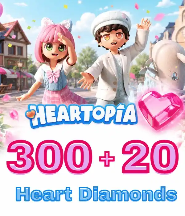Heartopia 300+20 Heart Diamonds