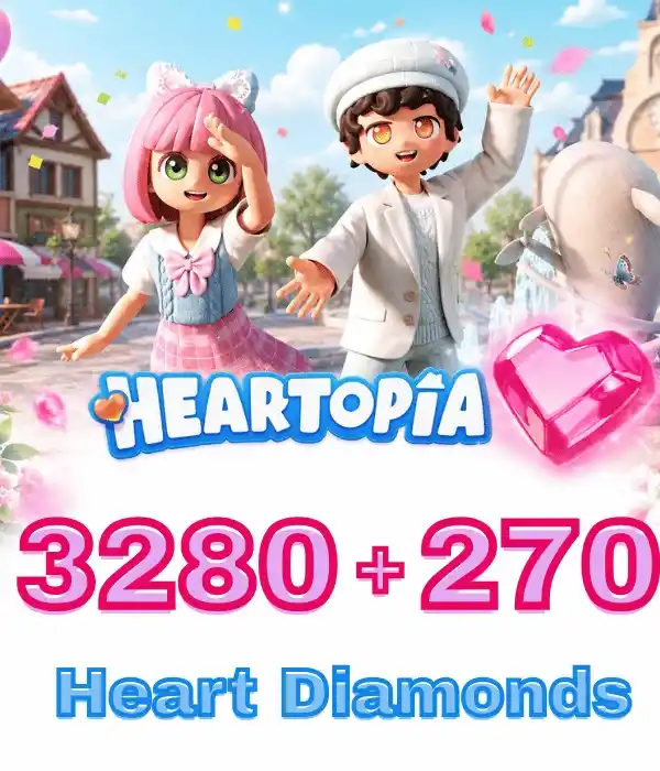Heartopia 3280+270 Heart Diamonds