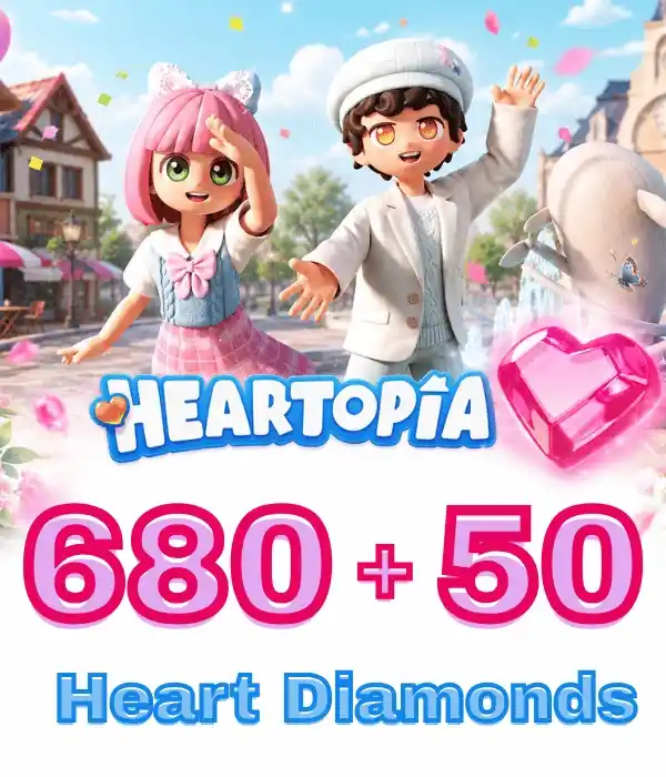 Heartopia 680+50 Heart Diamonds