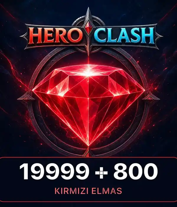 Hero Clash 19999 Red Diamonds