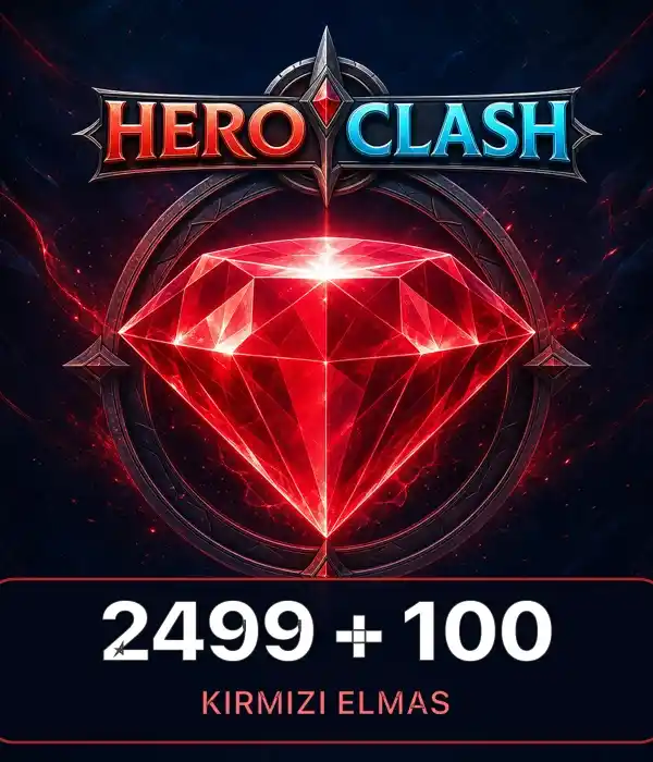 Hero Clash 2499 Red Diamonds