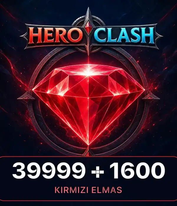Hero Clash 39999 Red Diamonds