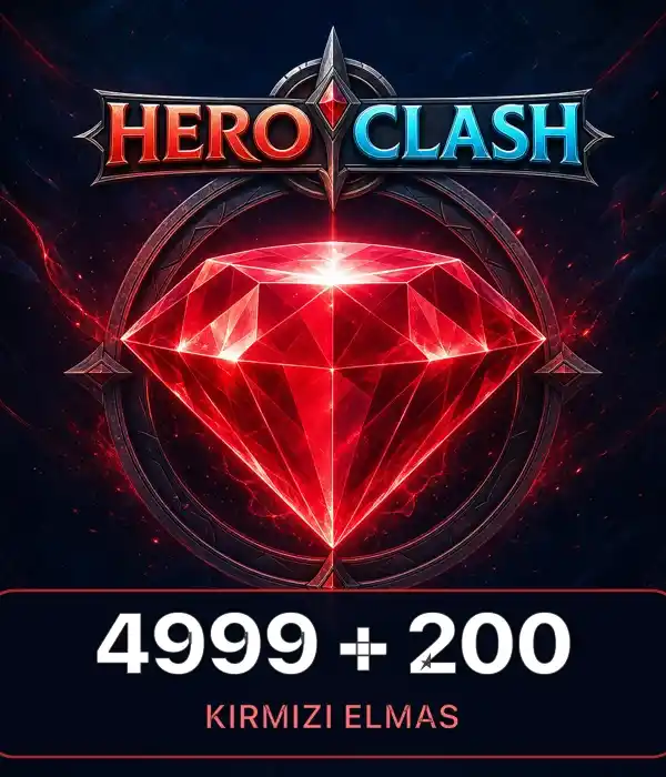 Hero Clash 4999 Red Diamonds