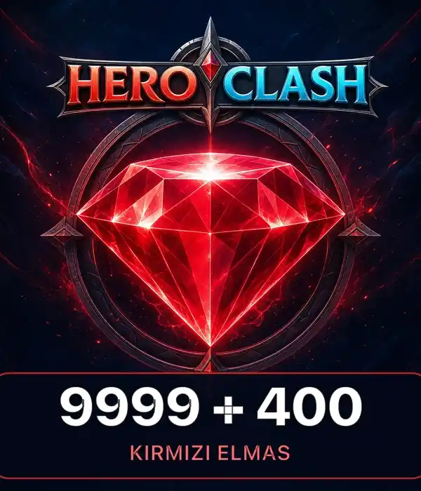 Hero Clash 9999 Red Diamonds