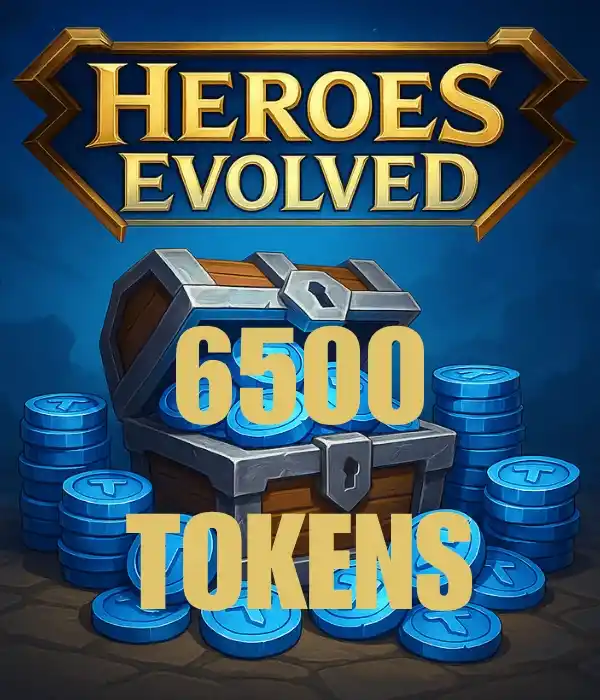Heroes Evolved 6500 Tokens