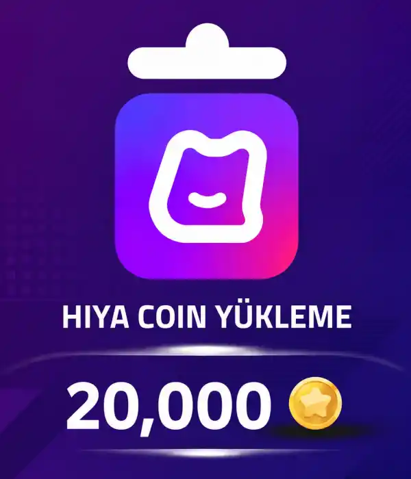 Hiya 20000 Coins