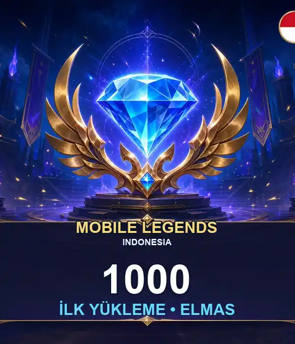 MLBB 1000 (500+500) Алмаз — Первое Пополнение баланса ID