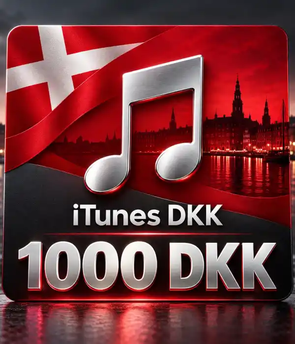 iTunes DKK 1000 DKK