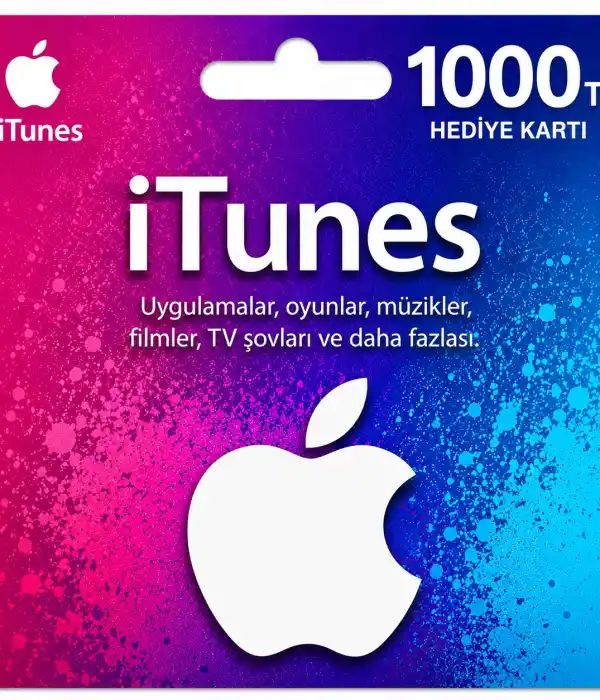iTunes Hediye Kartı 1000 TL