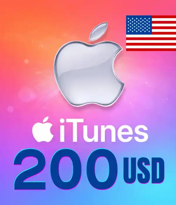 iTunes Gift Card 200 USD