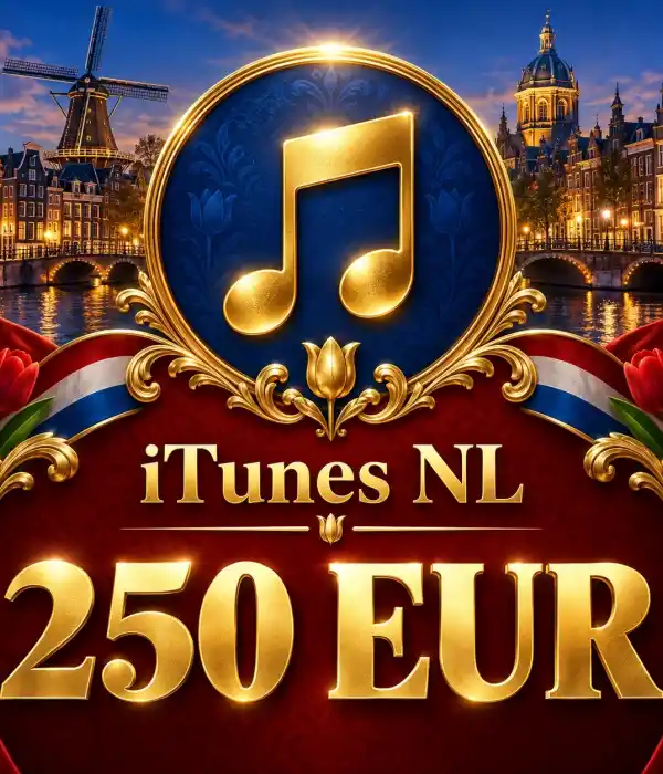 iTunes NL 250 EUR