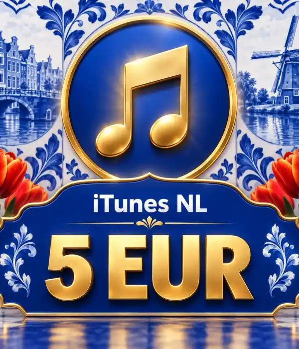 iTunes NL 5 EUR