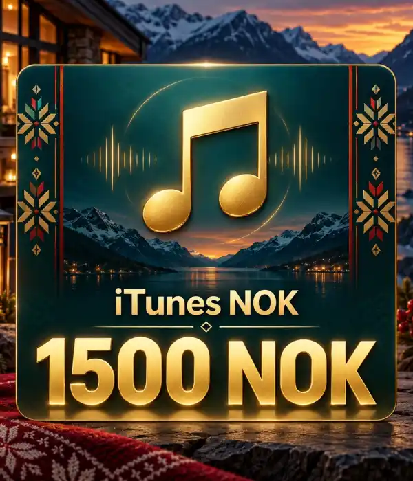 iTunes NOK 1500 NOK