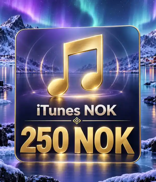 iTunes NOK 250 NOK
