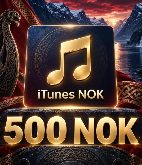 iTunes NOK 500 NOK
