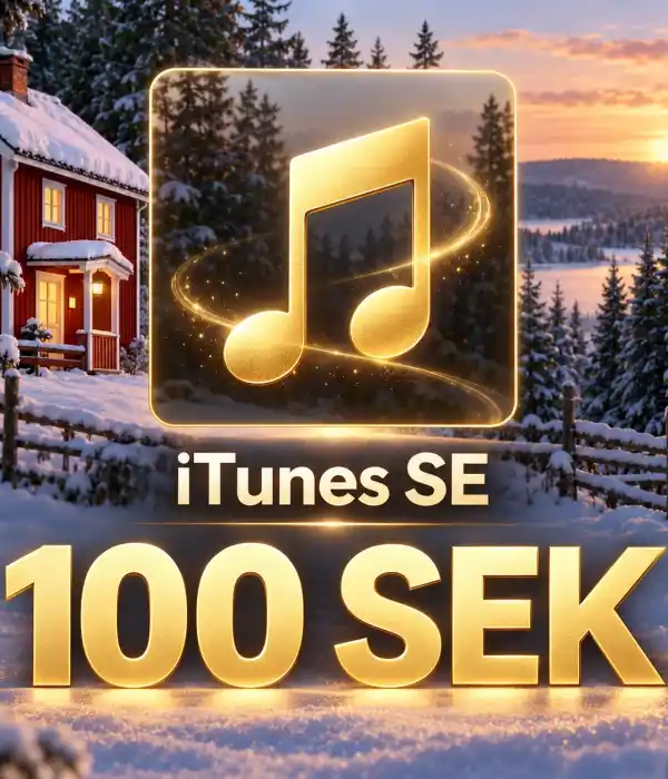 iTunes SE 100 SEK