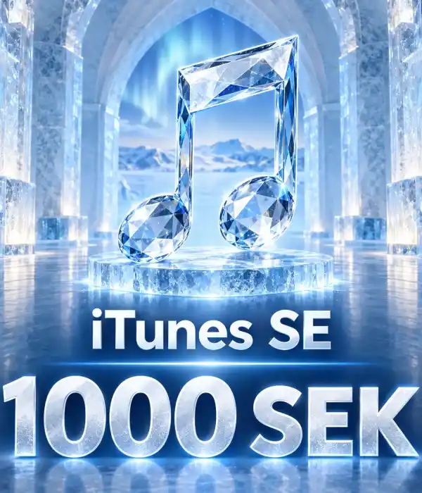 iTunes SE 1000 SEK