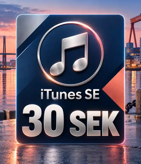 iTunes SE 30 SEK