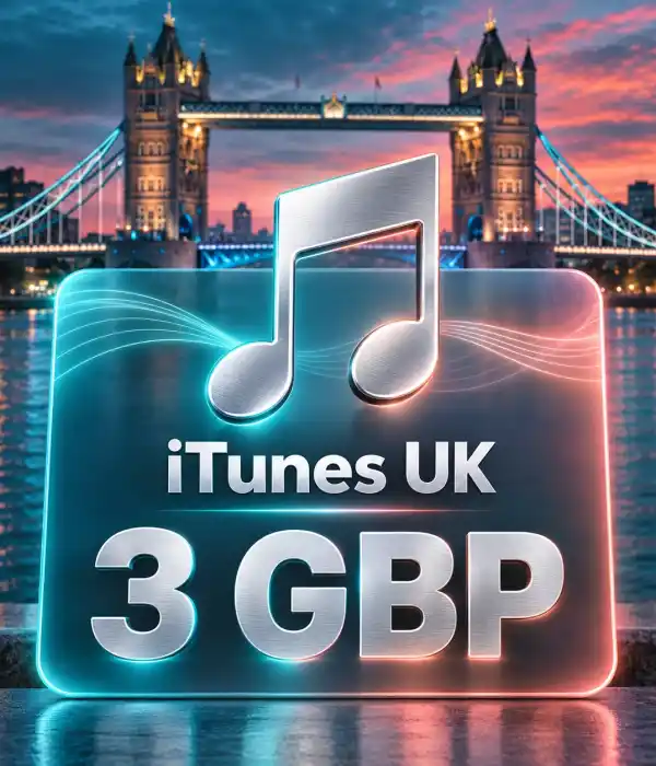 iTunes UK 3 GBP