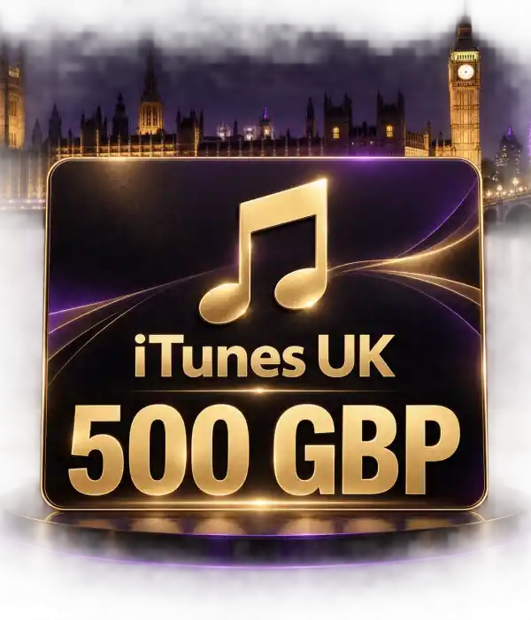 iTunes UK 500 GBP