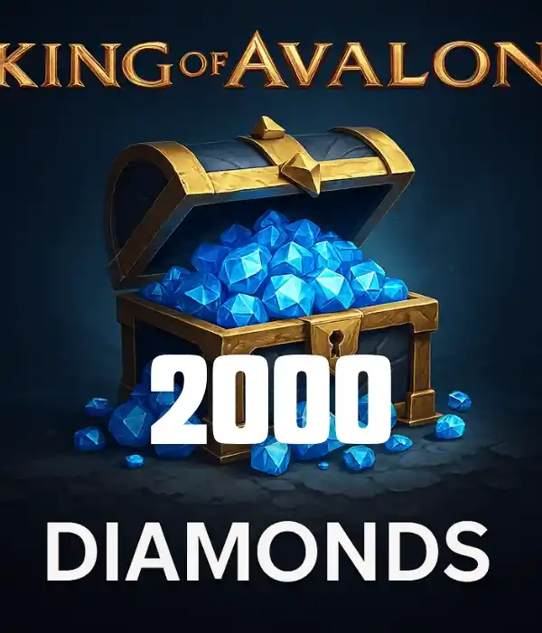 King of Avalon 2000 Diamanten
