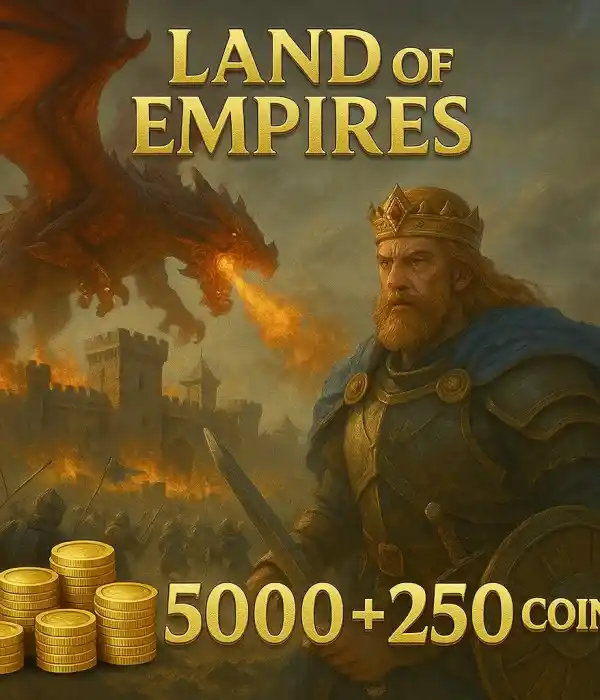 Land of Empires 5000 + 250 Coins