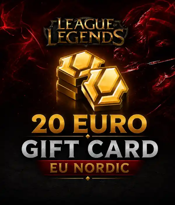 League of Legends 20 Euro Geschenkkarte (EU Nordic)