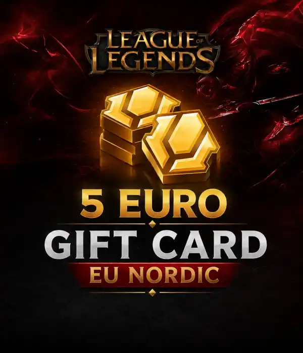 League of Legends 5 Euro Hediye Kartı - EU Nordic | Durmaplay