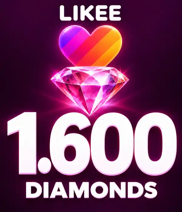 Likee 1.600 Diamonds