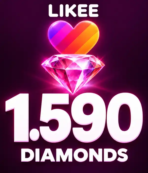 Likee 1.590 Diamonds