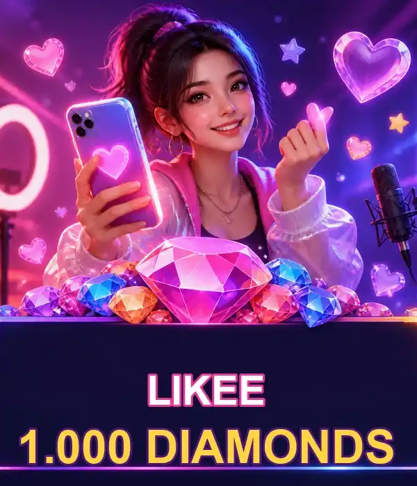 Likee 1.000 Diamonds
