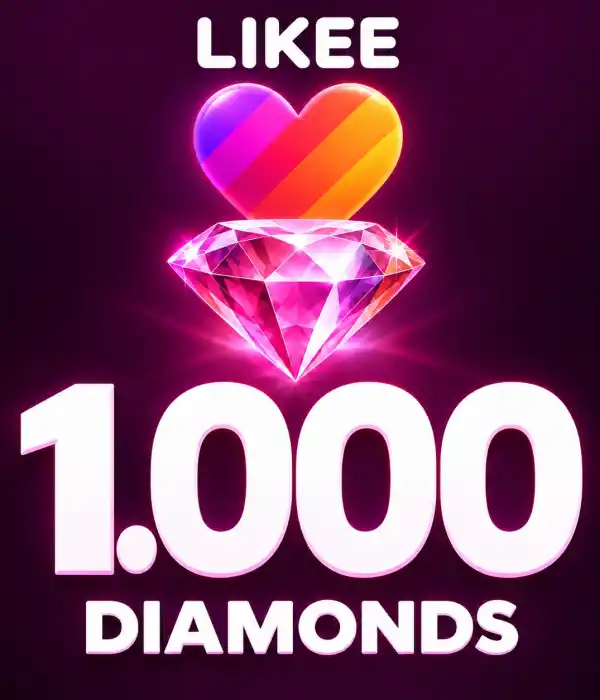 Likee 1.000 Diamonds