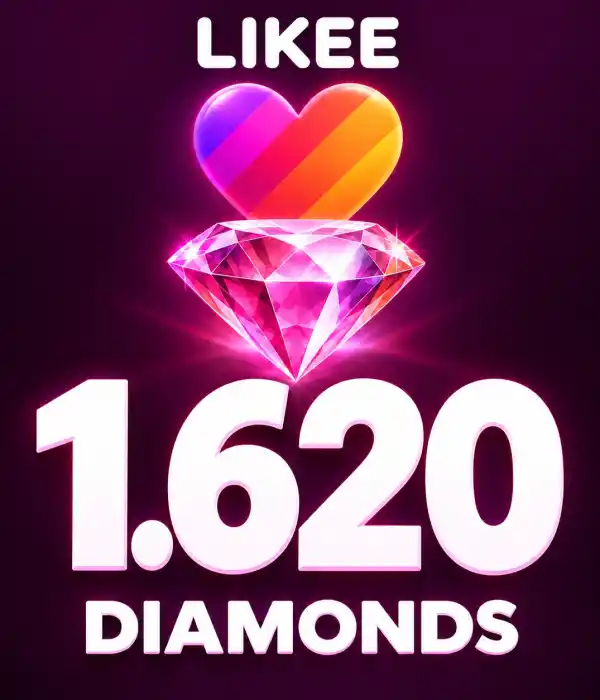 Likee 1.620 Diamonds