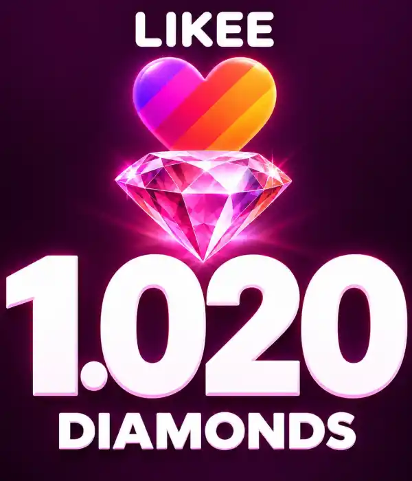 Likee 1.020 Diamonds