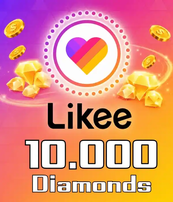 Likee 10.000 Diamonds