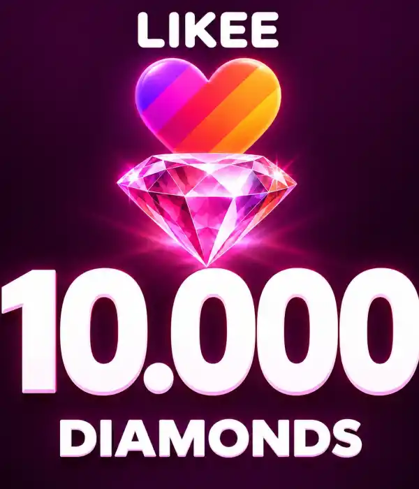Likee 10.000 Diamonds