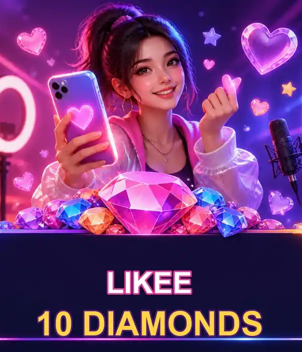 Likee 10 Diamonds