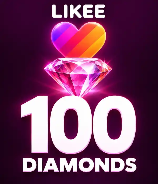 Likee 100 Diamonds