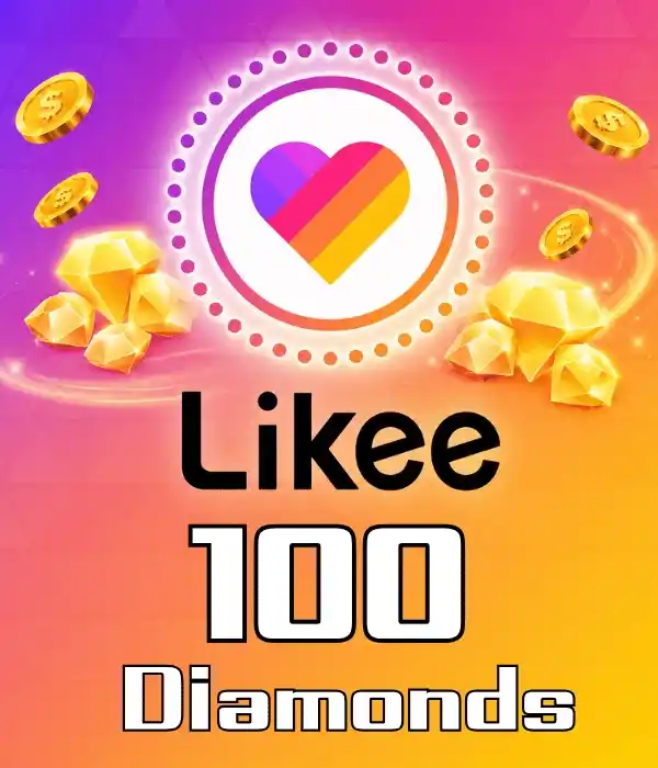 Лайк 100 алмазов
