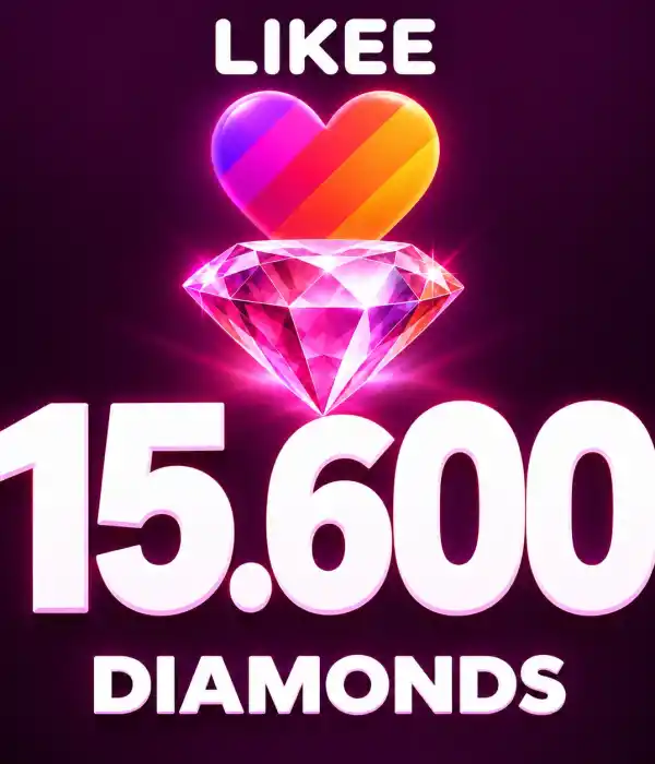 Likee 15.600 Diamonds