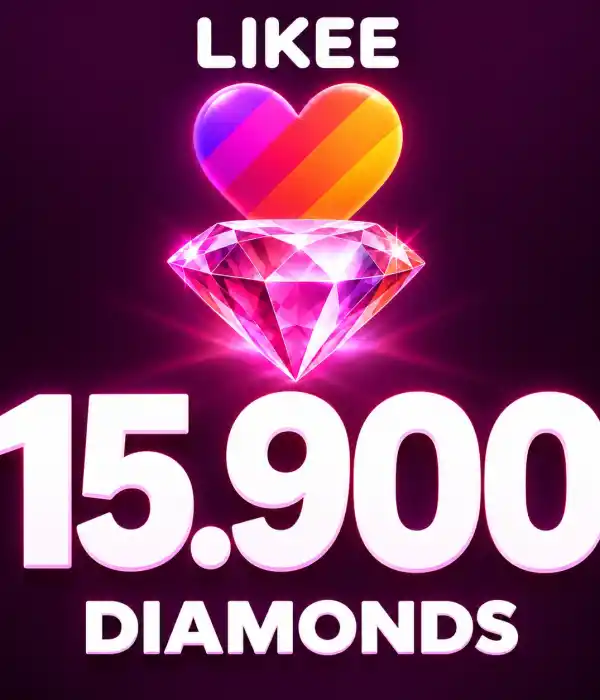 Likee 15.900 Diamonds