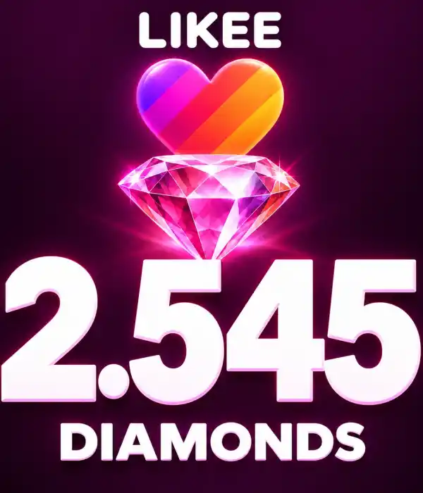Likee 2.545 Diamonds