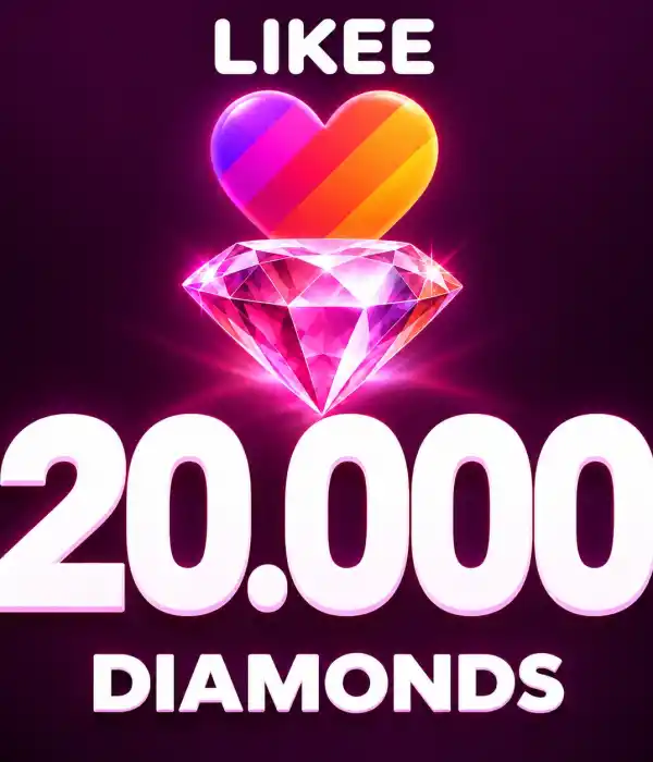 Likee 20.000 Diamonds