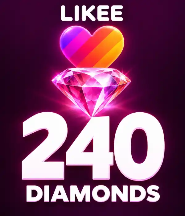 Likee 240 Diamonds