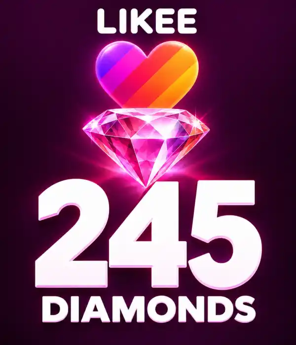 Likee 245 Diamonds