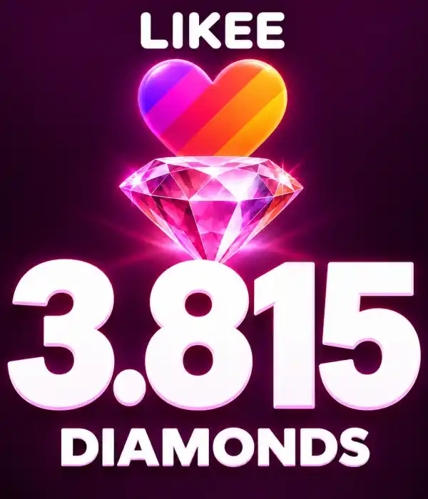 Likee 3.815 Diamonds