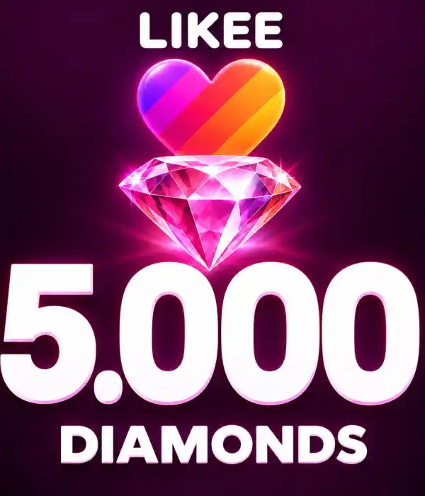 Likee 5.000 Diamonds
